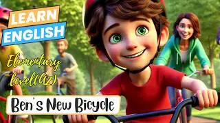 Ben's New Bicycle (Improve your English)|English Listening Skills - Speaking Skills