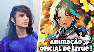 Killua reage a ANIMAÇÃO OFICIAL de LIYUE estilo anime