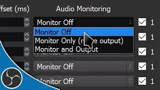 OBS Studio 111 - Audio Monitoring Guide - How to hear your capture card on PC in OBS! (TUTORIAL)