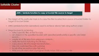 AWS | lambda function to copy s3 bucket file source to target #trending #aws #python