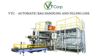 VTC AUTOMATIC BAG HANDLING AND FILLING LINE #packagingmachine #manufacturing