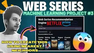 🎥 Build a Web Series Recommendation Engine with Streamlit and Nearest Neighbors 📊