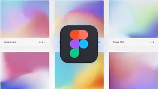 How to Create Mesh Gradient Background in Figma | Figma 2022 Tutorial