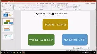 Web IDE for HANA 2.0 SP 03 new features