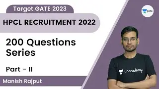 HPCL Recruitment 2022 | 200 Questions Series Part II | HPCL 2022 | Manish Rajput