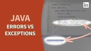 Java Tutorial - Debug syntax errors vs runtime exceptions