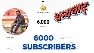 Thank You For 6000 Subscribers!