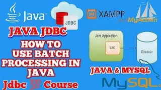 JDBC | Java Batch Processing Tutorial | Jdbc Batch Processing | Batch Processing Java