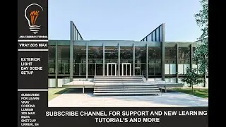 V-Ray Next for 3ds Max –SETUP EXTERIOR LIGHT AND RENDER DAY SCENE