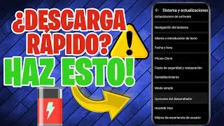 SI TU TELEFONO SE DESCARGA MUY RAPIDO TIENES QUE CAMBIAR ESTO ❗❗