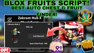 Blox Fruits Script Latest Auto Fast Farm Chest & Fruit Finder Not Detected *Keyless* Pc & Mobile🔥😎