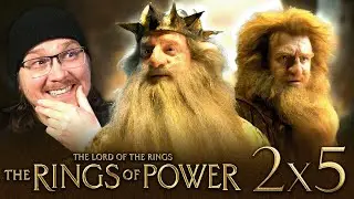 THE RINGS OF POWER 2x5 REACTION | Halls of Stone | THE LORD OF THE RINGS