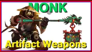 WoW Legion Beta Artifact Weapons - Monk