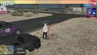 Extra Life RP | New Player's getting into staff situation for breaking a rule and helped them...