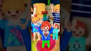 Playmobil танцевальная вечеринка #шорты #семейнаяптица #чипичапачапа