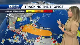 Three Atlantic disturbances remain active as the peak of Hurricane Season approaches. Tropical de...