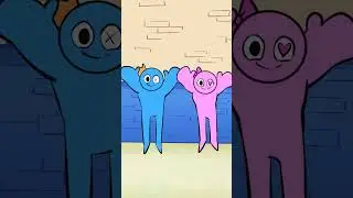 Rainbow Friends COLOR MIX ANIMATION 
