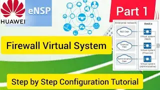 How to Configure Firewall Virtual Systems on Huawei: Step-by-Step Tutorial PART 1