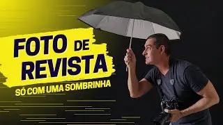 COMO FAZER UMA FOTO DE REVISTA USANDO APENAS UM FLASH.