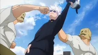 Gojo VS Paper Bag Guy - Gojo Failed to Use Red - Jujutsu Kaisen Season 2