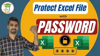 Password Protecting The Excel File | How to Save a Workbook With a Password | Excel | Excel Tutorial