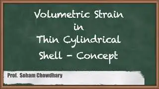 Introduction to Volumetric Strain in Thin Cylindrical Shell - Thin Cylindrical and Spherical Shells