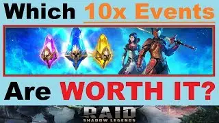 Which 10x Rates ~SUMMON EVENTS~ Are Worth It?... *BEST* & *WORST* 10x Events [RAID: Shadow Legends]