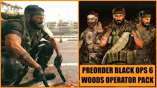 PREORDER BLACK OPS 6 WOODS OPERATOR PACK MW3 EXECUTIONS