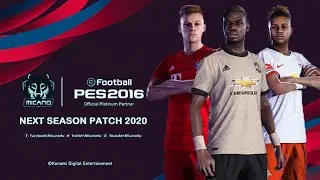 PES 2016 PATCH NEXT SEASON VERSÃO 2020