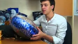 Фольгированный шар. Как его надуть гелием?. Легков. Inflating foil balloon.