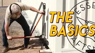 Operating a Hi-Lift Jack