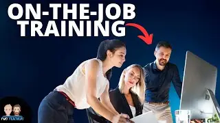 What is on-the-job training?