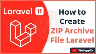 How to Create ZIP Archive File in Laravel 11? | Laravel 11 Create ZIP File | Create ZIP File Laravel