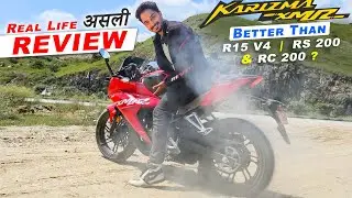 Reality of New Karizma XMR 210 : 300 Km Real Life Review  | Better Than r15 v4, RS 200 & RC 200 ??