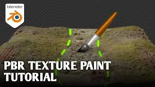 Blender Tutorial: PBR Texture Paint.