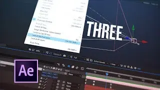 Tip 055 – How To Quickly Position a Camera in After Effects