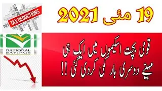 National Saving Profit Rates 2021 | Profit on ALL National Saving Scheme Decreased 19 May 2021