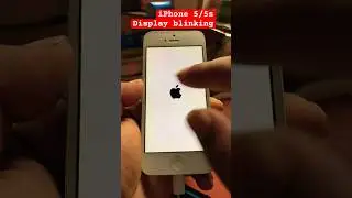 iPhone 5/5s Display Light Blinking Problem |iPhone 5 charging problem| #shorts#iphonerepair#iphone