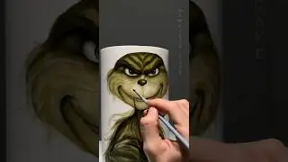 Торт на тему Гринч. За комментарий всех 😘