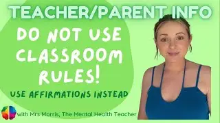 Teachers, DO NOT use classroom rules!