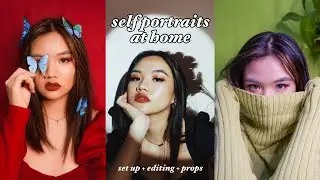 CREATIVE HOME PHOTOSHOOT IDEAS | Self Portraits | How I Take Instagram Photos | Philippines
