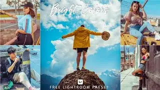 Bright Colors Preset | Lightroom Mobile Presets Free Dng | Lightroom presets