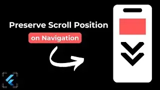 How to preserve scroll position in flutter