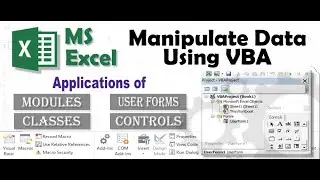 How to use VBA with MS Excel | Visual Basic For Applications for MS Office