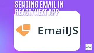 Next/React: How to send email from contact form without server code - Email.js Tutorial