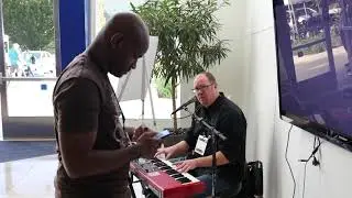 Corey Weathers with Silicon Valley Code Camp Singer