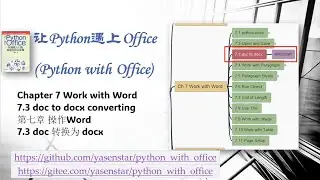 Python with Office 043 - Work with Word - 7-3 doc to docx