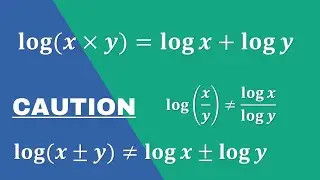 log(xy)=log x+log y || log(ab)=loga+logb proof || lnxy)=lnx+lny || log(m+n)=logm+logn