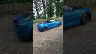 The new Alpine A110 R is fast, light, and agile - full review coming soon 👨‍💻 #carthrottle #shorts