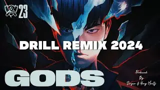 [FREE] GODS ft. NewJeans (뉴진스) Official Drill Remix 2024 | League Of Legends Drill Remix 2024